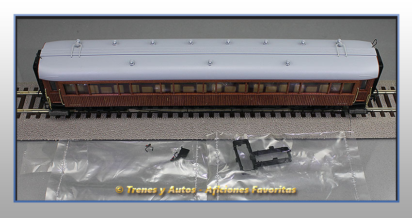 Coche pasajeros madera Largo Recorrido AAfhv-27 - Norte (Complementos)